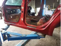 Порог со стойкой левый Renault Megane 2