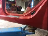 Порог со стойкой левый Renault Megane 2