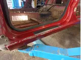 Порог со стойкой левый Renault Megane 2