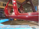 Порог со стойкой правый Renault Megane 2