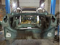 Панель задняя Renault Megane 2