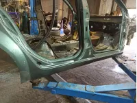 Порог со стойкой правый Renault Megane 2