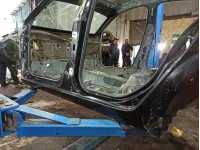 Порог со стойкой левый Renault Megane 2