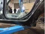 Порог со стойкой левый Renault Megane 2