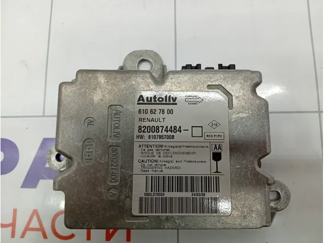 Блок управления AIR BAG Renault Megane 8200874484