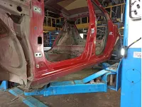 Порог со стойкой левый Renault Megane 764614016R