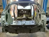 Панель задняя Renault Megane 3 .