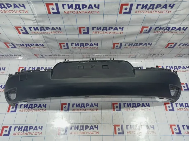 Юбка бампера заднего Renault Megane 3 850B29272R. Мелкие царапины.