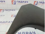 Накладка порога внутренняя передняя правая Renault Megane 3 768360015R. Царапины, потертость.