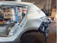 Крыло заднее левое Renault Megane 3 781018223R. Дефект.