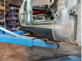 Порог со стойкой правый Renault Megane 2
