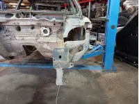 Лонжерон передний левый Renault Megane 2