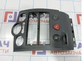 Накладка декоративная на торпедо центральная Renault Megane 2 8200491106