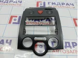 Накладка декоративная на торпедо центральная Renault Megane 2 8200491106
