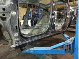 Порог со стойкой левый Renault Megane 3