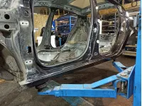 Порог со стойкой левый Renault Megane 3