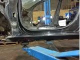 Порог со стойкой левый Renault Megane 3