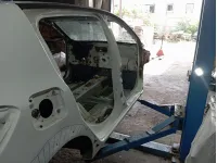 Порог со стойкой правый Renault Sandero 760120470R