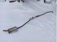 Глушитель в сборе Renault Sandero Stepway (5S) 200104223R