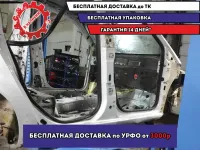 Порог со стойкой правый Renault Scenic 2 . Дефекты. Порог ремонтировался.