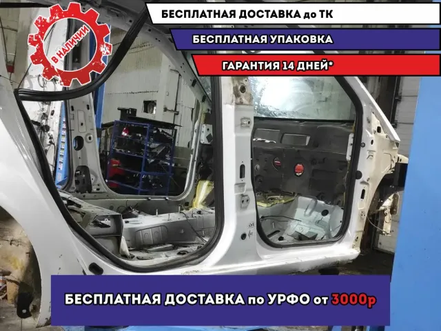 Порог со стойкой правый Renault Scenic 2 . Дефекты. Порог ремонтировался.