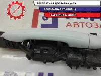 Ручка двери задней наружняя правая Renault Scenic 2 . С кронштейном.