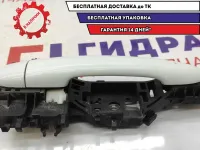 Ручка двери передней наружняя правая Renault Scenic 2 . С кронштейном.