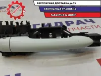 Ручка двери передней наружняя левая Renault Scenic 2 . С кронштейном.