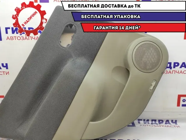 Обшивка двери задней левой Renault Scenic 2 . Царапины, дефекты.