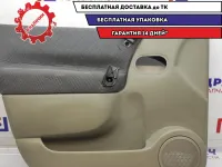 Обшивка двери передней левой Renault Scenic 2 . Царапины, дефекты, сломана ручка.