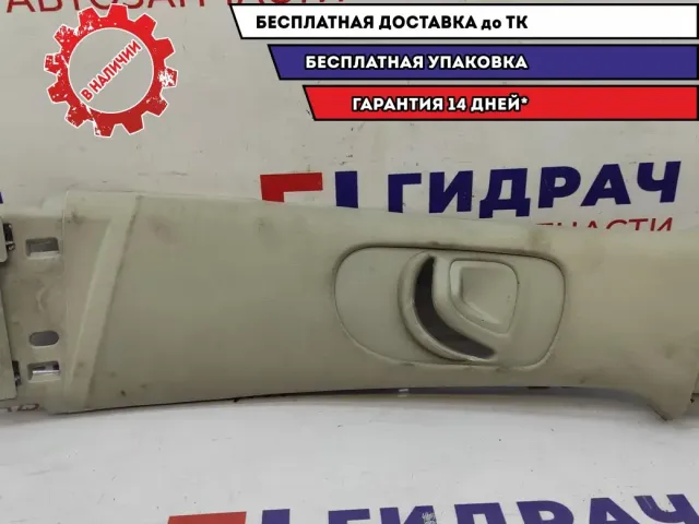 Обшивка стойки средней левой верхняя Renault Scenic 2 8200084324.