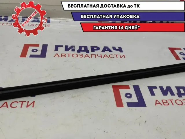 Накладка стекла (уплотнитель) двери задней правой Renault Scenic 2 .