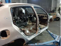 Порог со стойкой правый Renault Symbol