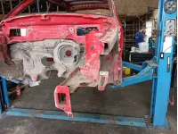 Лонжерон левый Skoda Fabia (MK2) 6Q0803091J Лонжерон левый Skoda Fabia (MK2) 6Q0803091J