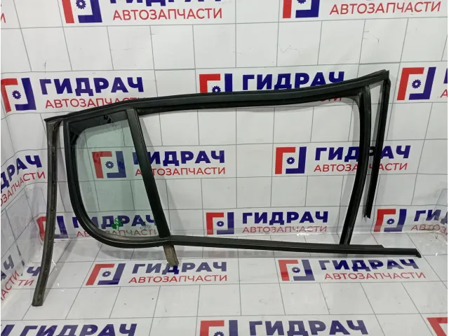 Стекло двери задней правой (форточка) Skoda Fabia (MK2) 5J6845210AG