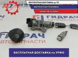 Замок зажигания Skoda Fabia 6R0905851D. С крышкой топливного бака и вставкой замка двери передней левой.
