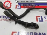 Патрубок радиатора Skoda Fabia 6R0122101P. Двойной.