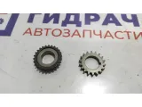 Шестерня коленвала и масляного насоса Skoda Fabia 03E105209N. Комплект.