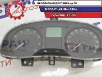 Панель приборов Skoda Fabia 5J0920801H. Отверстия на корпусе.