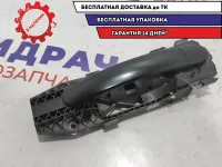 Ручка двери наружная задняя правая Skoda Fabia 3B0837205G01C. С кронштейном.