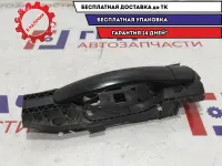 Ручка двери наружная передняя правая Skoda Fabia 3B0837205G01C. С кронштейном.