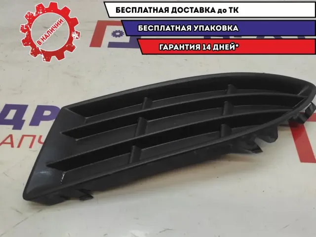 Решетка в бампер левая Skoda Fabia 5J0807367A9B9.