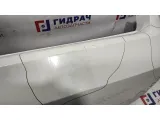 Бампер задний Skoda Fabia 5J6807421H. Дефекты, отверстие под газ.