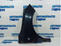 Крыло переднее правое Skoda Fabia 2 5J0821022A. Дефект. Крашенное.