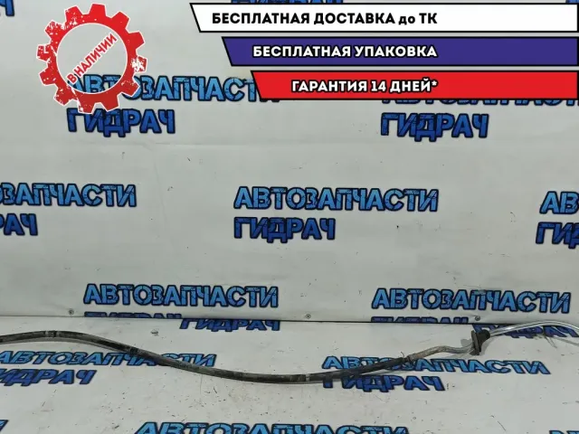 Трос стояночного тормоза левый Skoda Fabia 2 6Q0609721N. С направляющей 6Q0711951B.