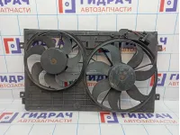 Диффузор вентилятора Skoda Octavia (A5) 1K0121207T.