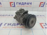 Компрессор кондиционера Skoda Octavia (A5) 1K0820859T. Сломана фишка.