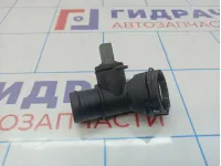 Фланец Skoda Octavia (A5) 1K0122291AD. Тройник с датчиком.