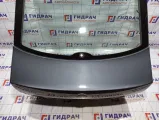 Дверь багажника со стеклом Skoda Octavia (A5) . Сколы.Красилась.Стекло Аналог.