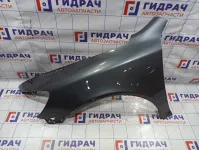 Крыло переднее левое Skoda Octavia (A5) . Дефекты.Коррозия.Красилось.